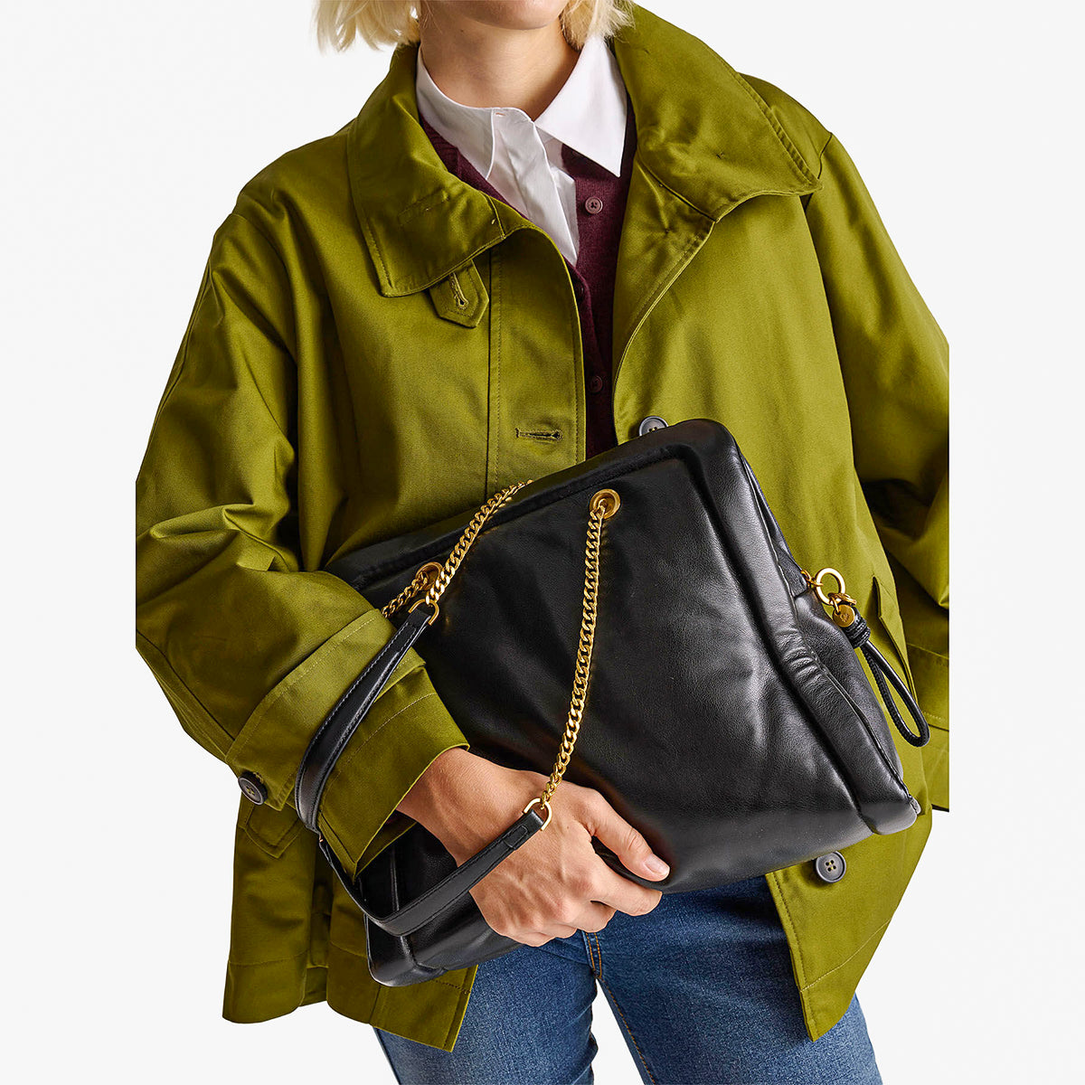 United Colors Of Benetton Woman Shopping Bag In Imitation Leather | LEVISONS