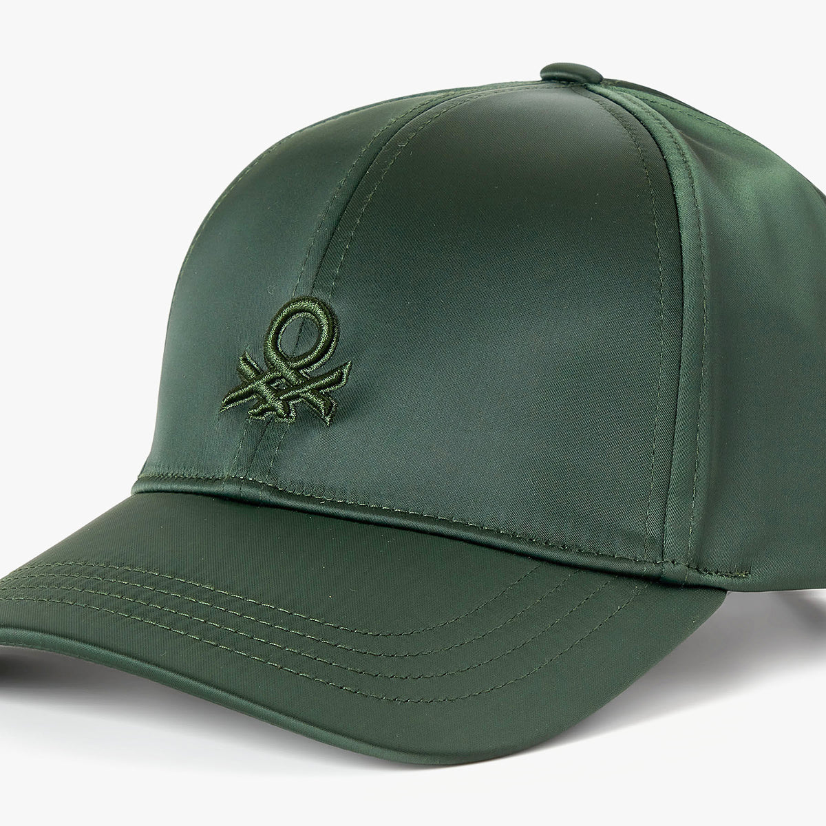 United Colors Of Benetton Woman Satin Look Baseball Cap | LEVISONS