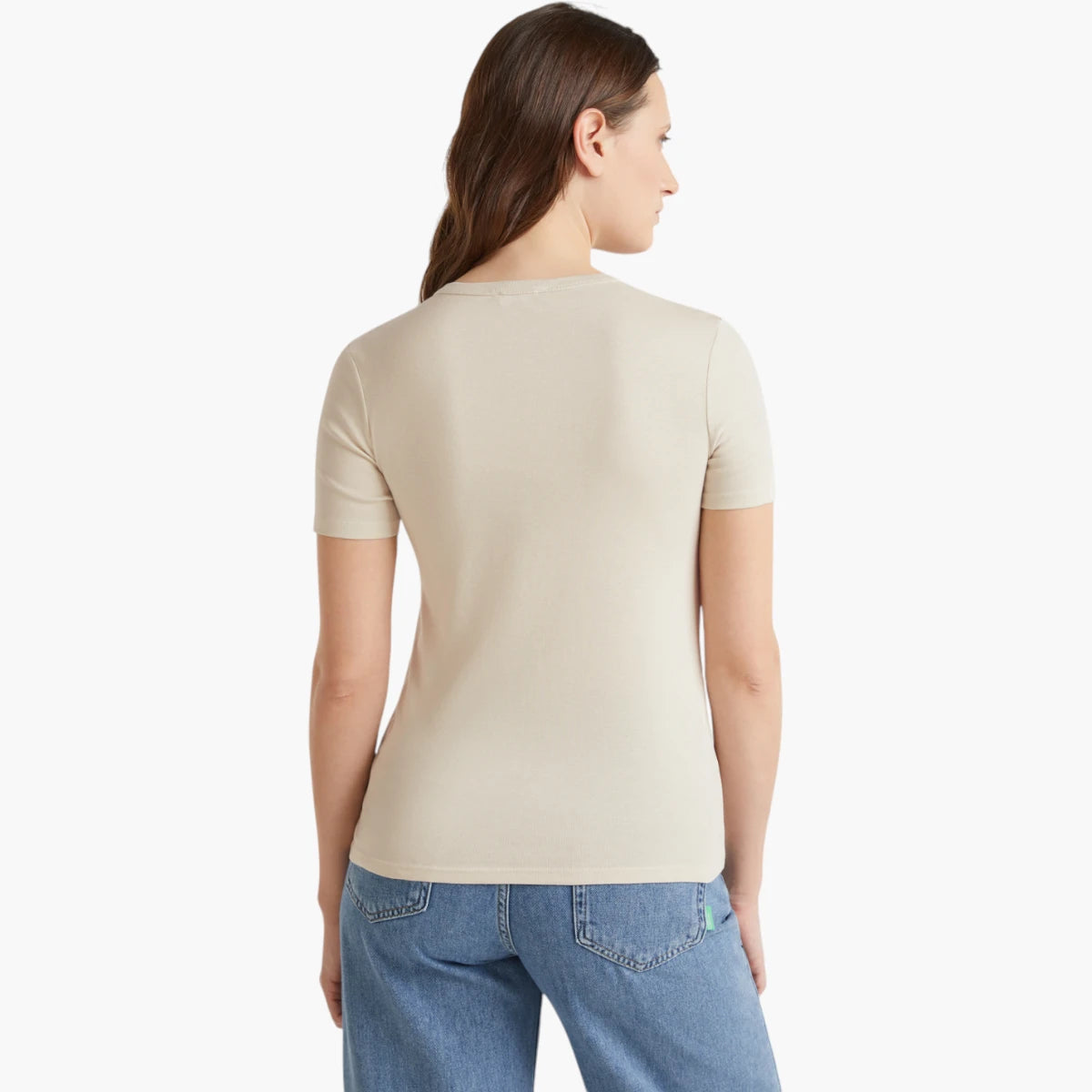 United Colors Of Benetton T-Shirt In 100% Cotton With Glitter Print Logo | LEVISONS