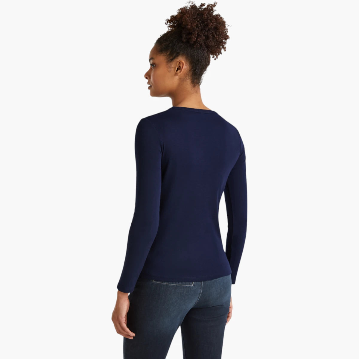 United Colors Of Benetton 100% Cotton Long Sleeve T-Shirt | LEVISONS