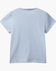 United Colors Of Benetton Girl Junior T-Shirt With Glittery Logo | LEVISONS