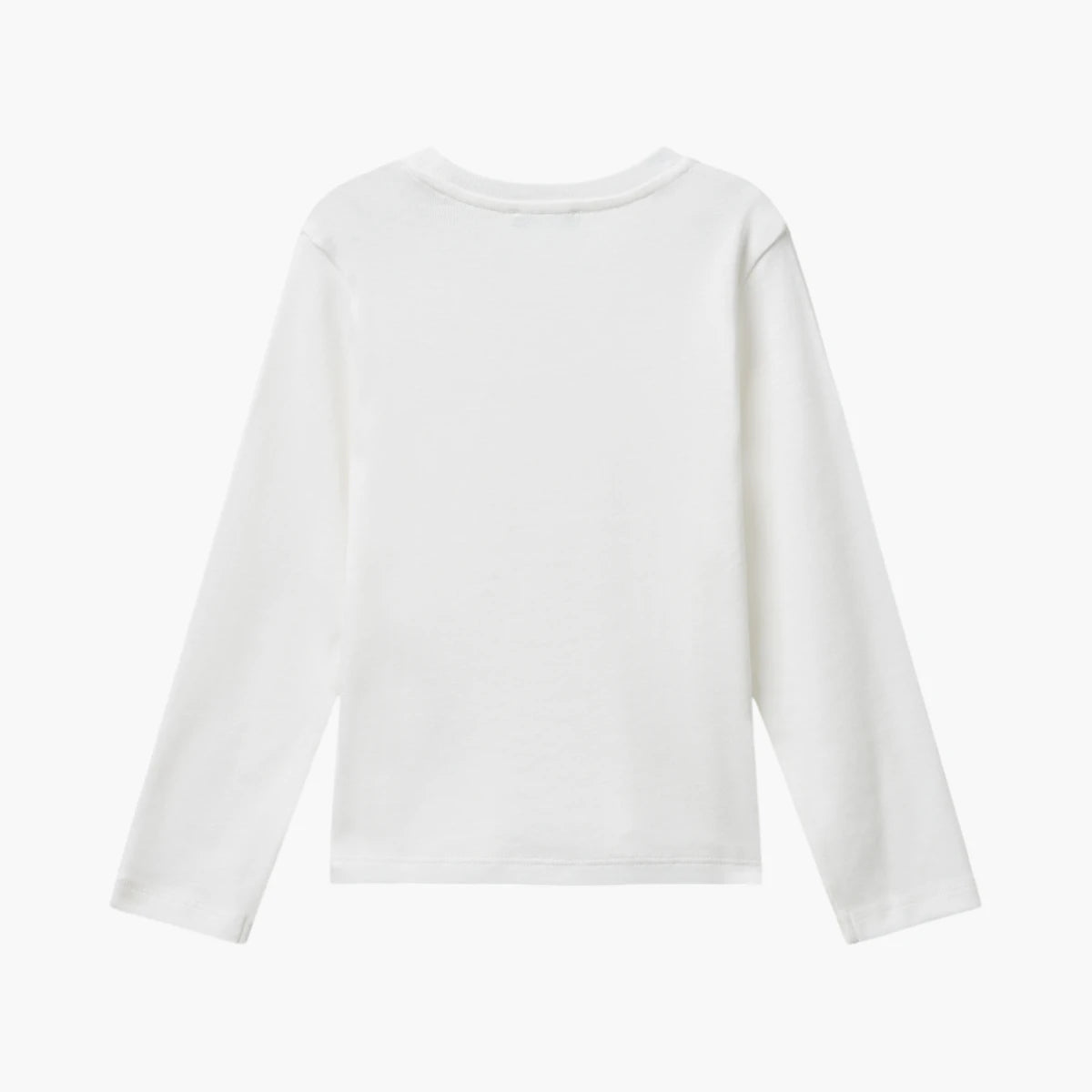 United Colors Of Benetton Girl Kid T-Shirt With Glittery Logo In Cotton | LEVISONS