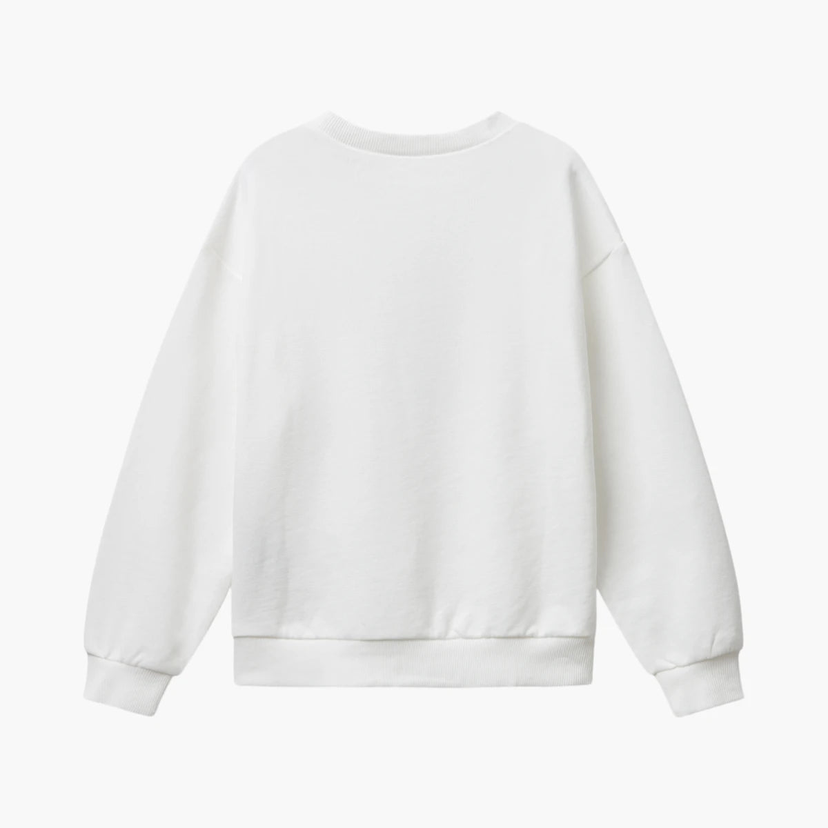 United Colors Of Benetton Girl Junior Sweatshirt With Glittery Logo Print | LEVISONS