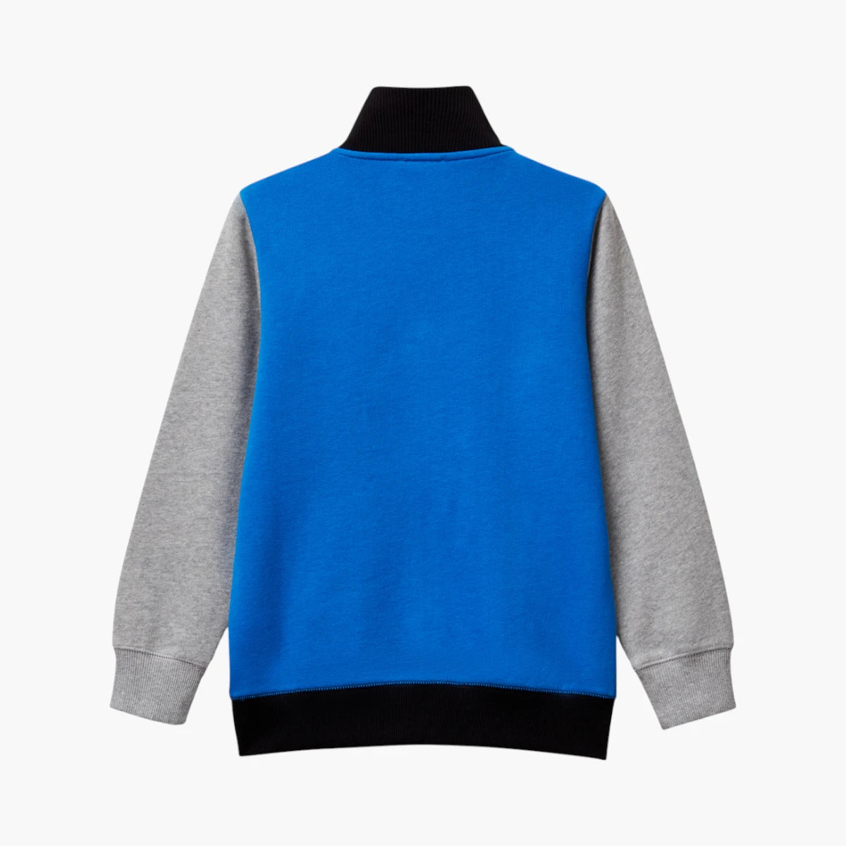 United Colors Of Benetton Boy Junior Pure Cotton Sweatshirt With Zipper | LEVISONS