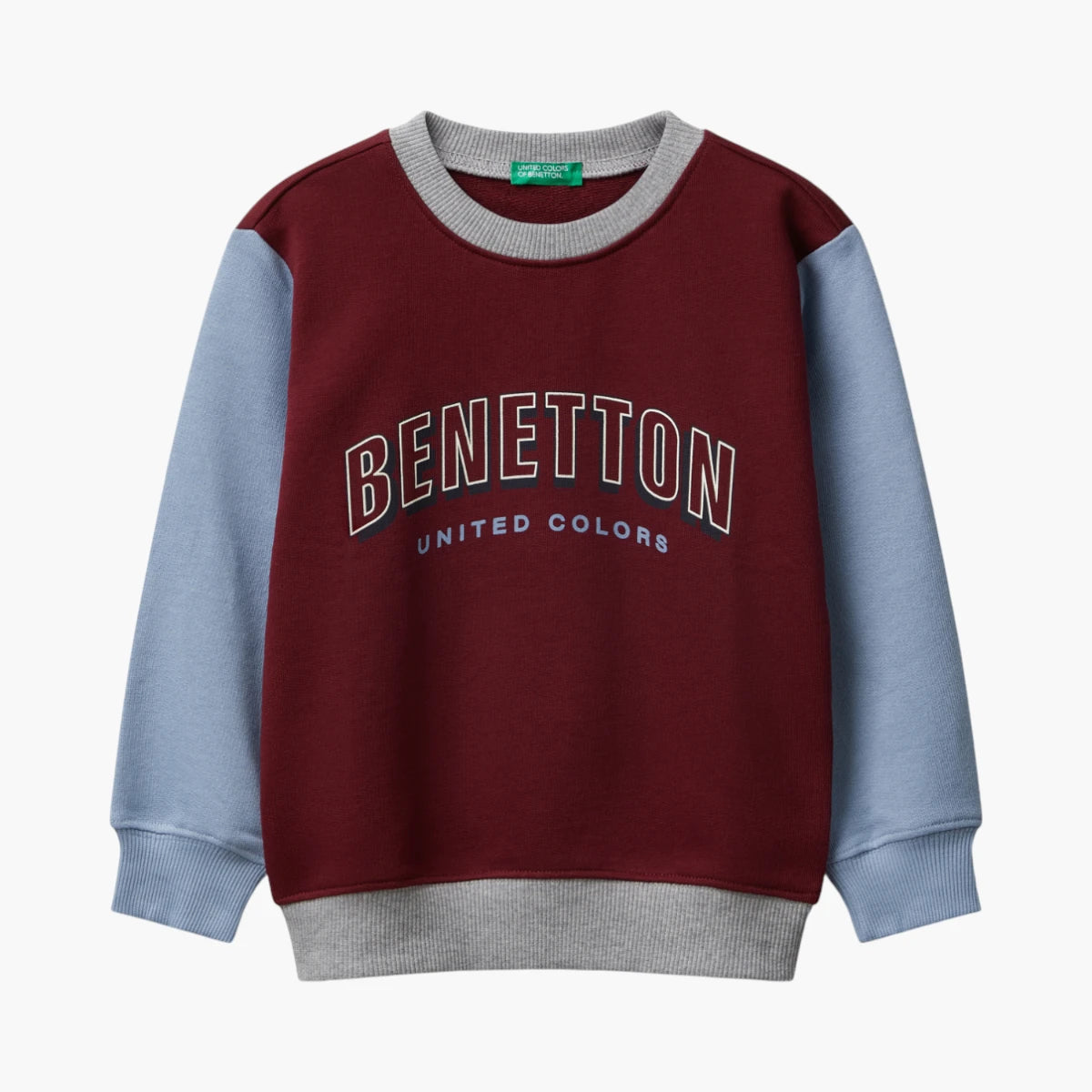 United Colors Of Benetton Boy Kid Regular Fit Sweatshirt With Print | LEVISONS