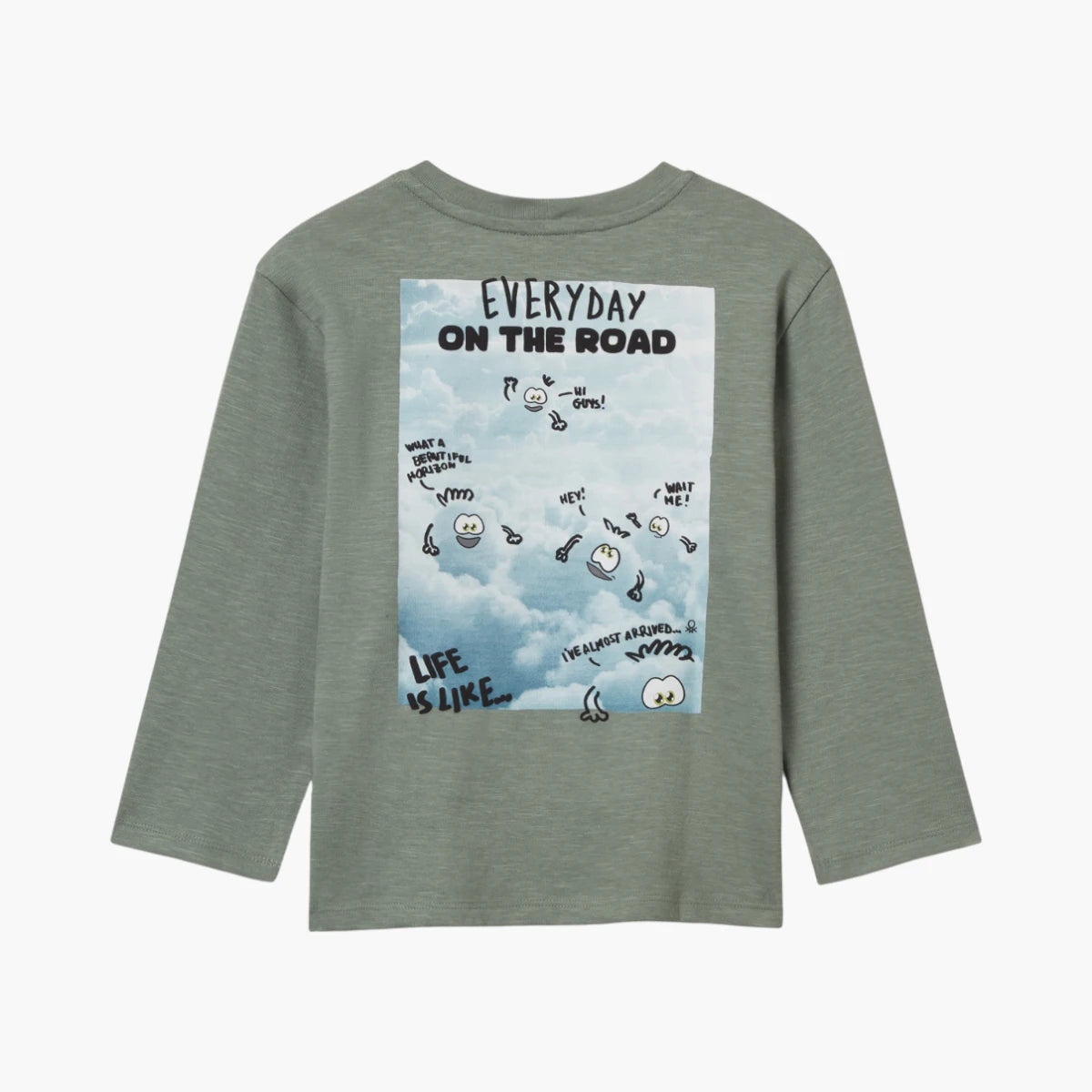 United Colors Of Benetton Boy Kid T-Shirt With Monster Print | LEVISONS