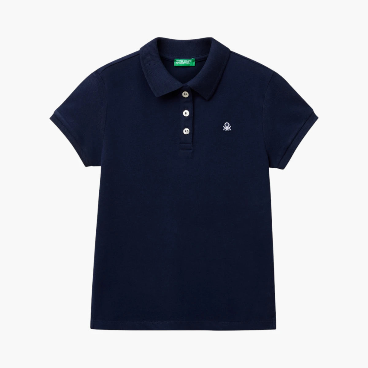 United Colors Of Benetton Girl Junior Short Sleeve Polo In Cotton | LEVISONS