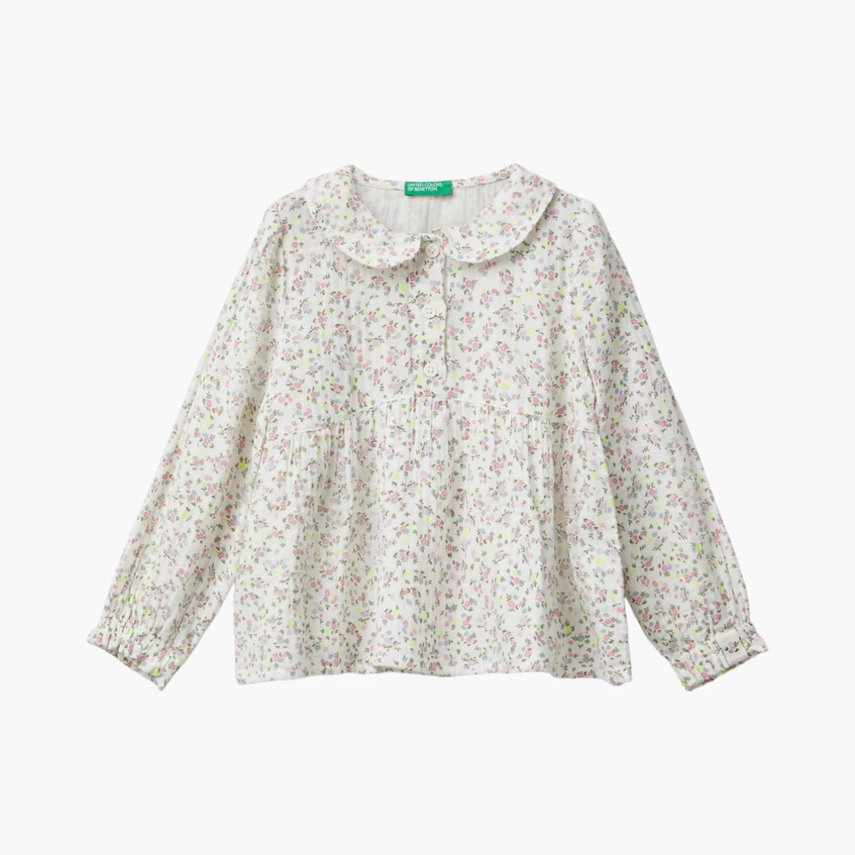 United Colors Of Benetton Girl Kid Floral Shirt | LEVISONS
