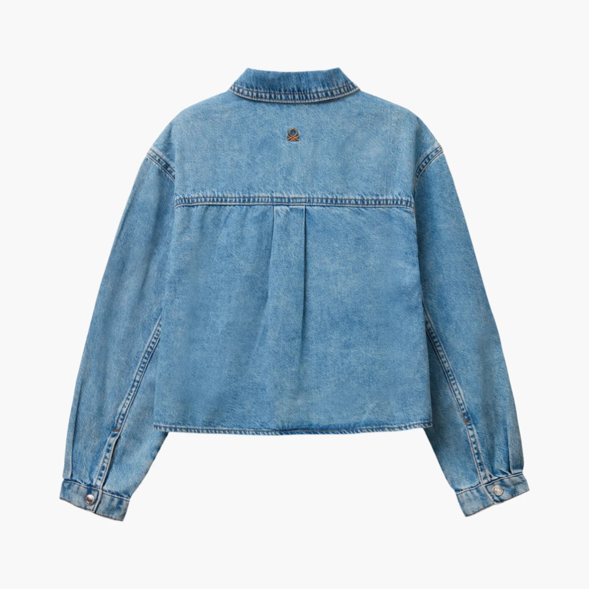 United Colors Of Benetton Girl Junior Denim Shirt | LEVISONS