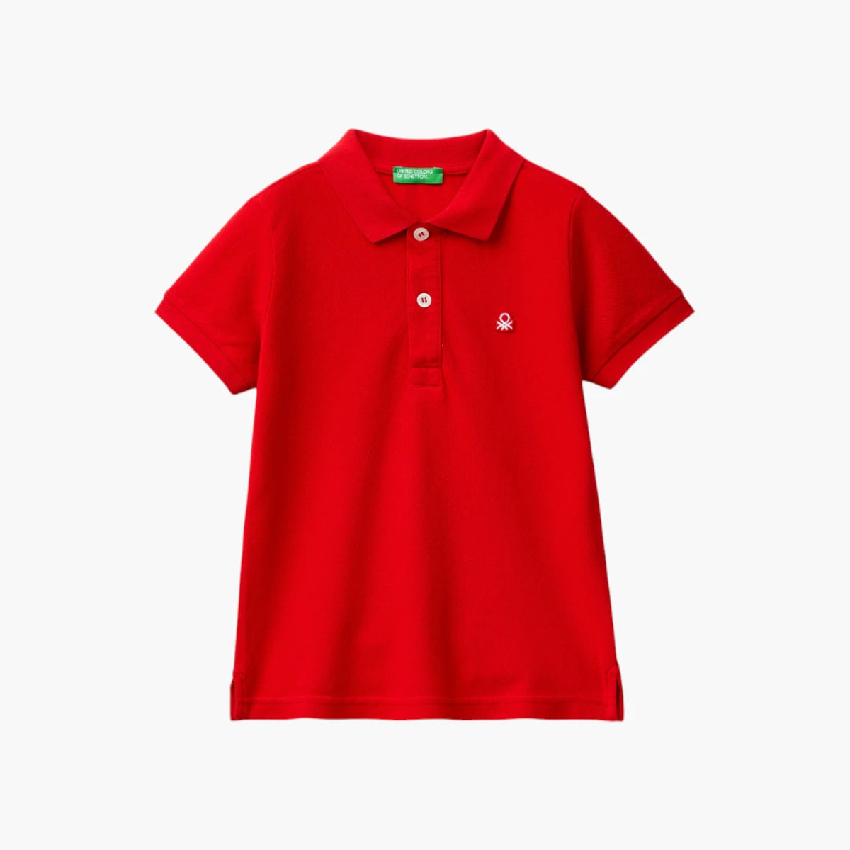 United Colors Of Benetton Short Sleeve Polo In Organic Cotton | LEVISONS
