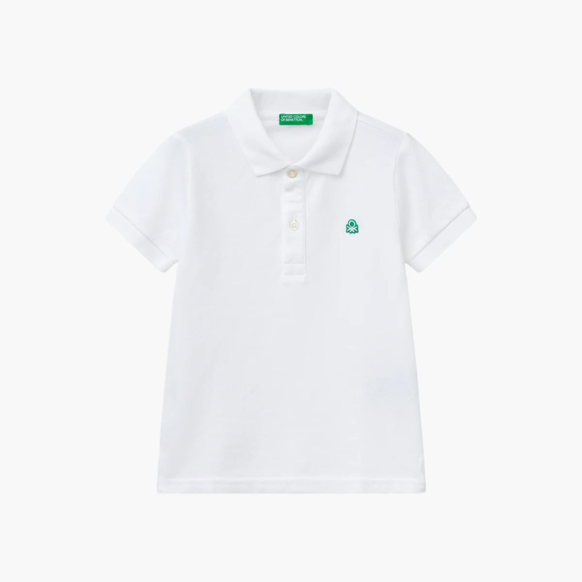 United Colors Of Benetton Short Sleeve Polo In Organic Cotton | LEVISONS