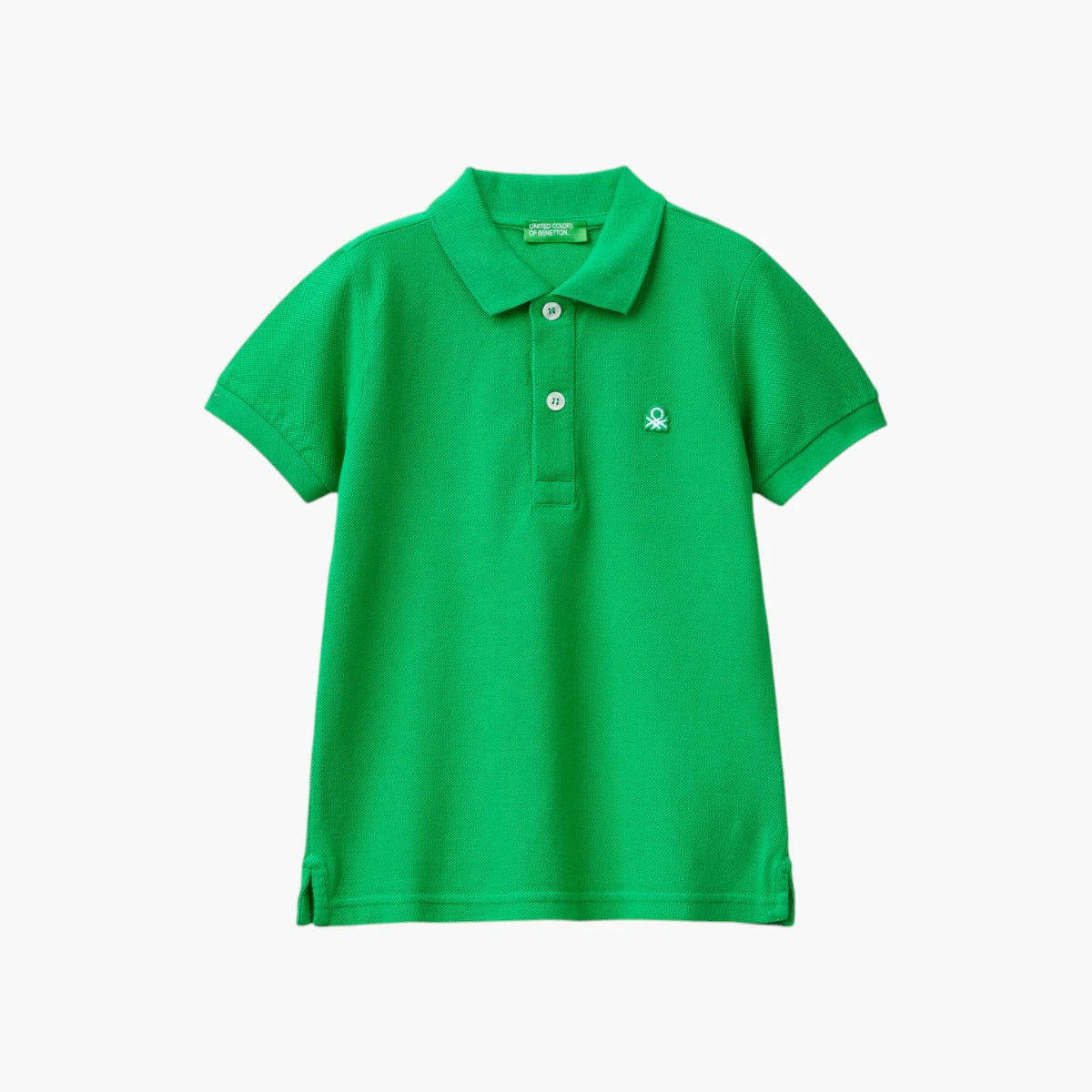 United Colors Of Benetton Short Sleeve Polo In Organic Cotton | LEVISONS