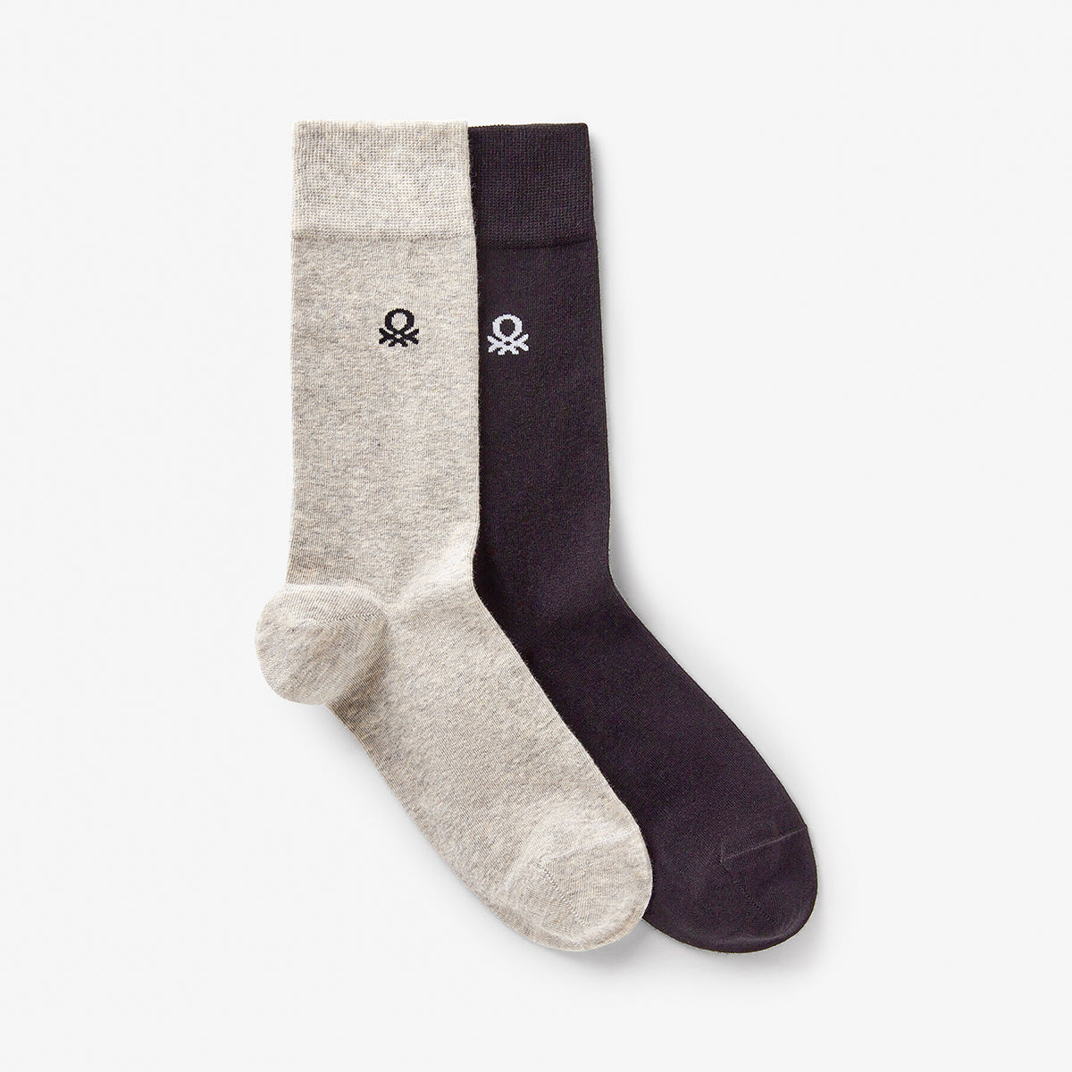 United Colors Of Benetton Unisex Two Pairs Of High Socks | LEVISONS