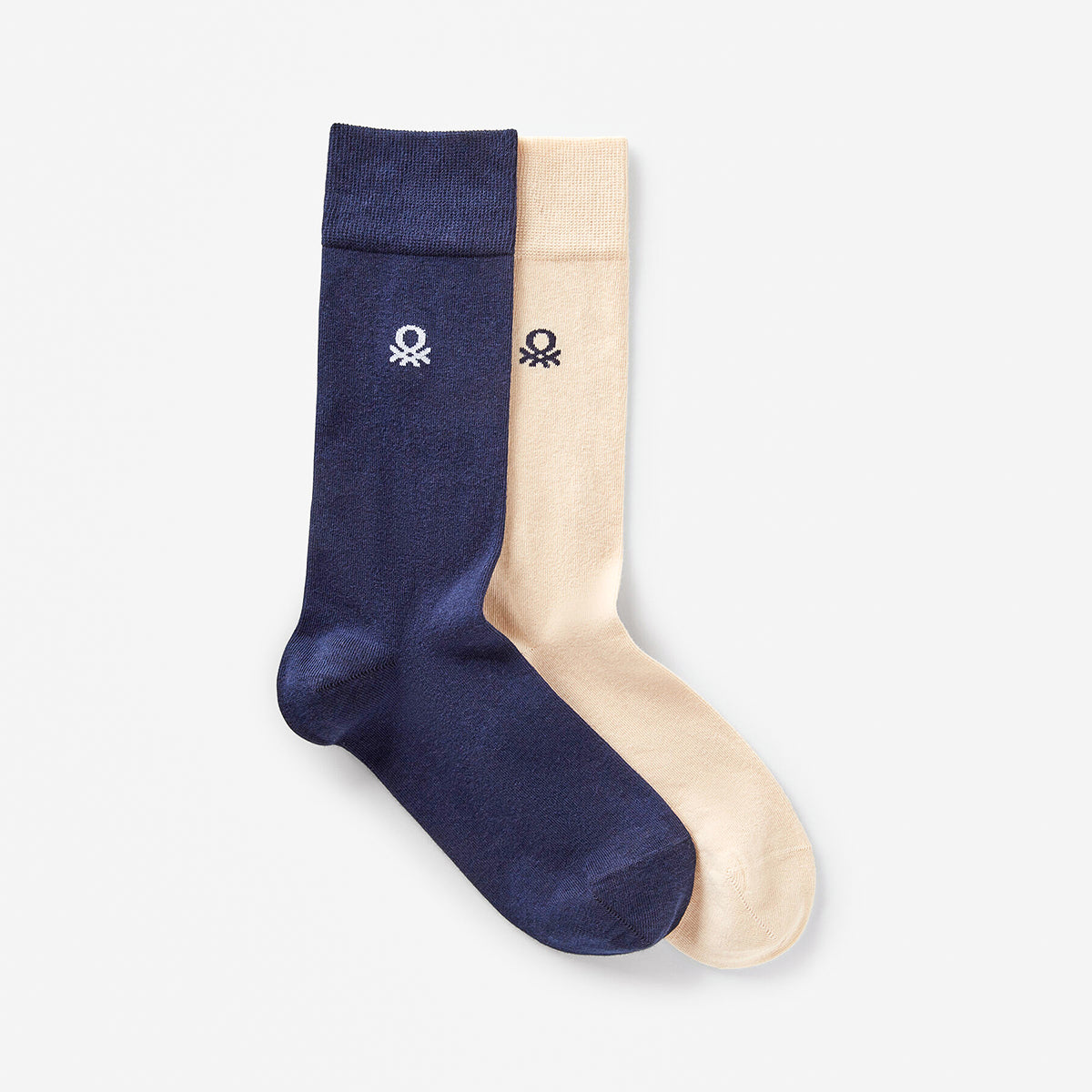United Colors Of Benetton Unisex Two Pairs Of High Socks | LEVISONS