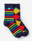 United Colors Of Benetton Unisex Two Pairs Of High Socks | LEVISONS