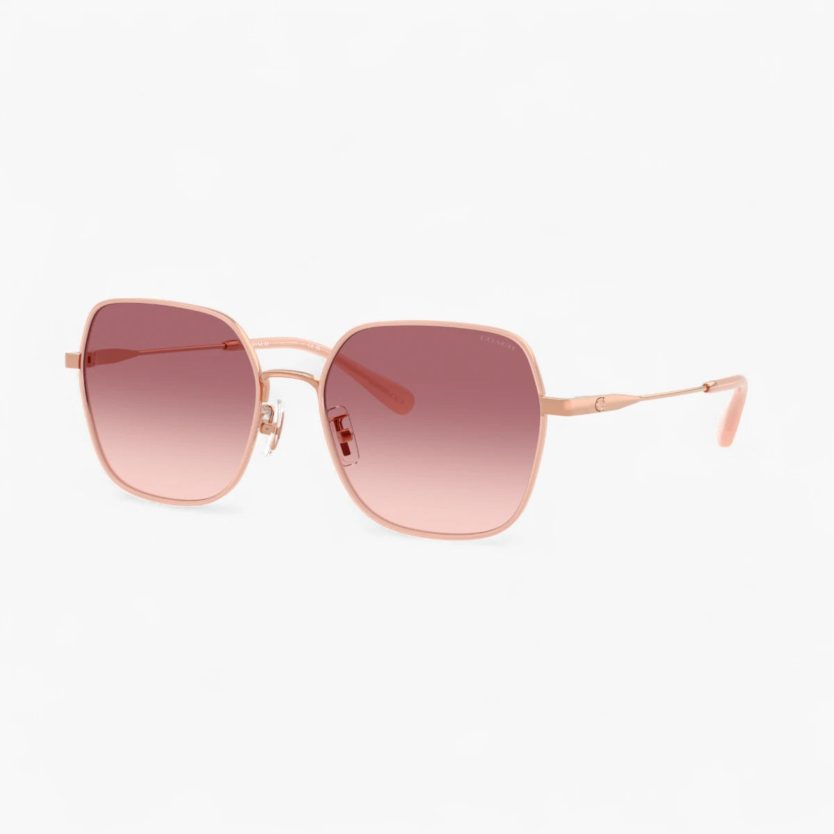 Coach Metal Thin Square Sunglasses | LEVISONS