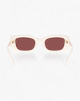 Coach C Hardware Narrow Rectangle Sunglasses | LEVISONS