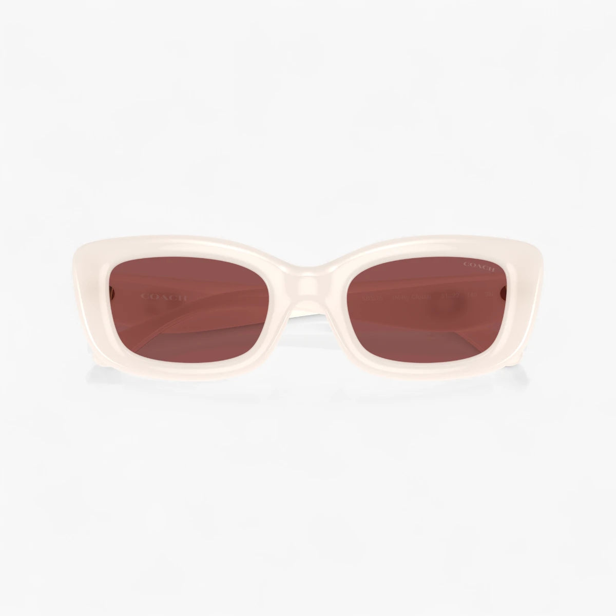 Coach C Hardware Narrow Rectangle Sunglasses | LEVISONS