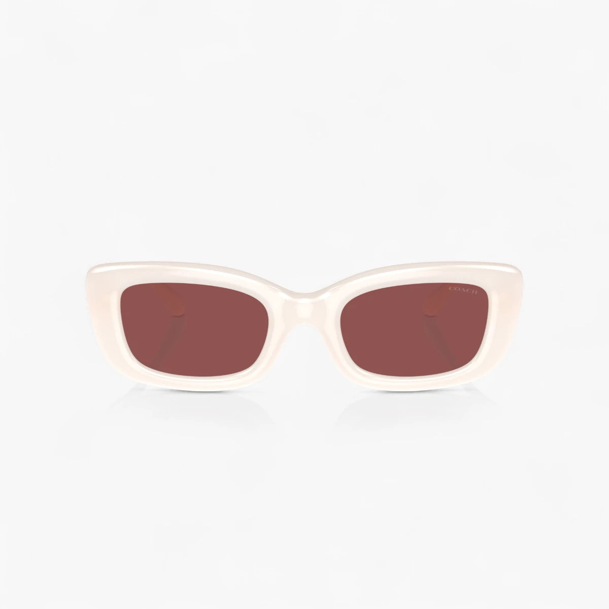 Coach C Hardware Narrow Rectangle Sunglasses | LEVISONS