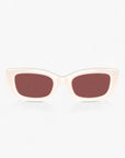 Coach C Hardware Narrow Rectangle Sunglasses | LEVISONS