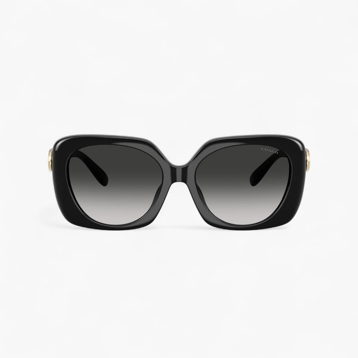 Coach Maxi Sculpted C Oversized Square Sunglasses | LEVISONS