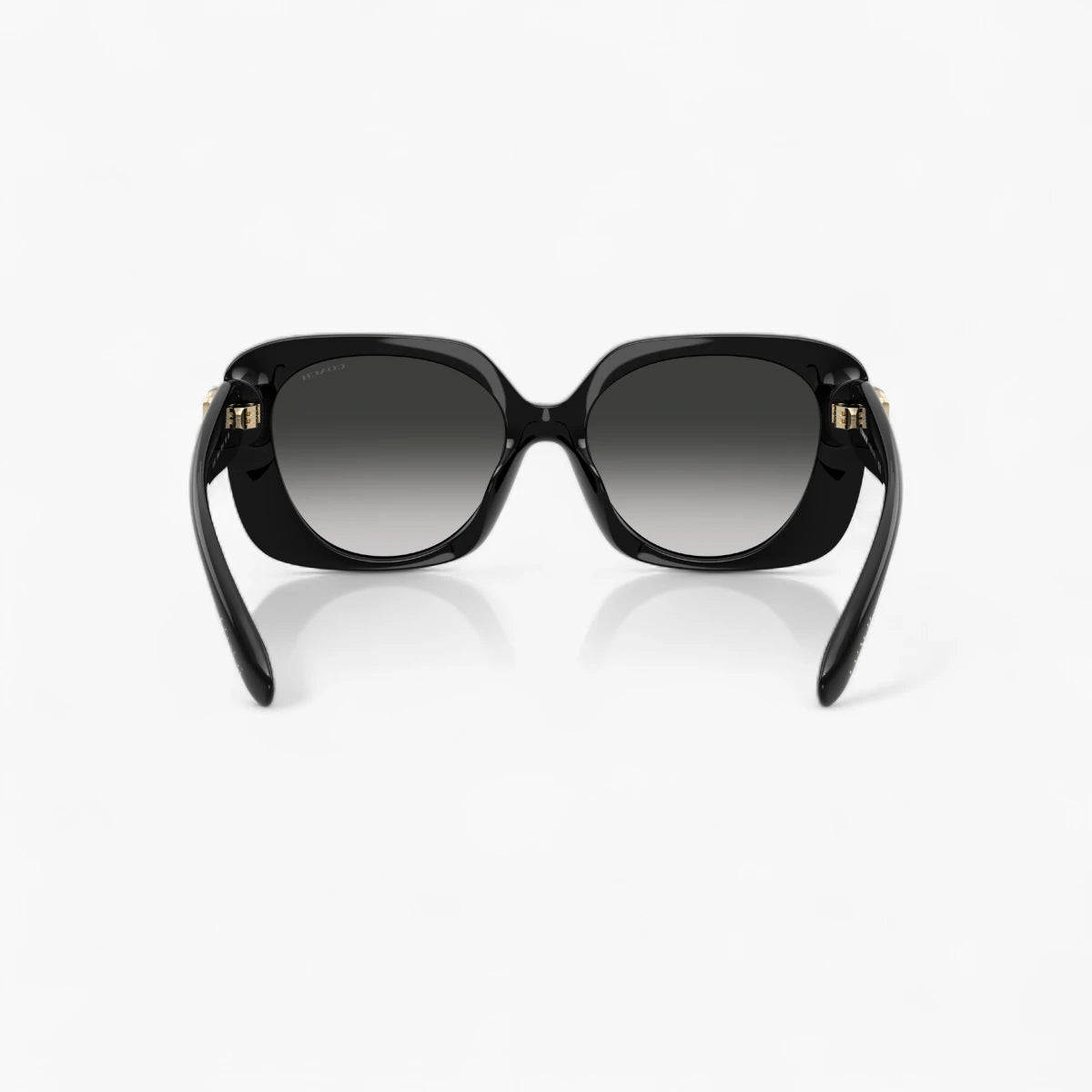 Coach Maxi Sculpted C Oversized Square Sunglasses | LEVISONS
