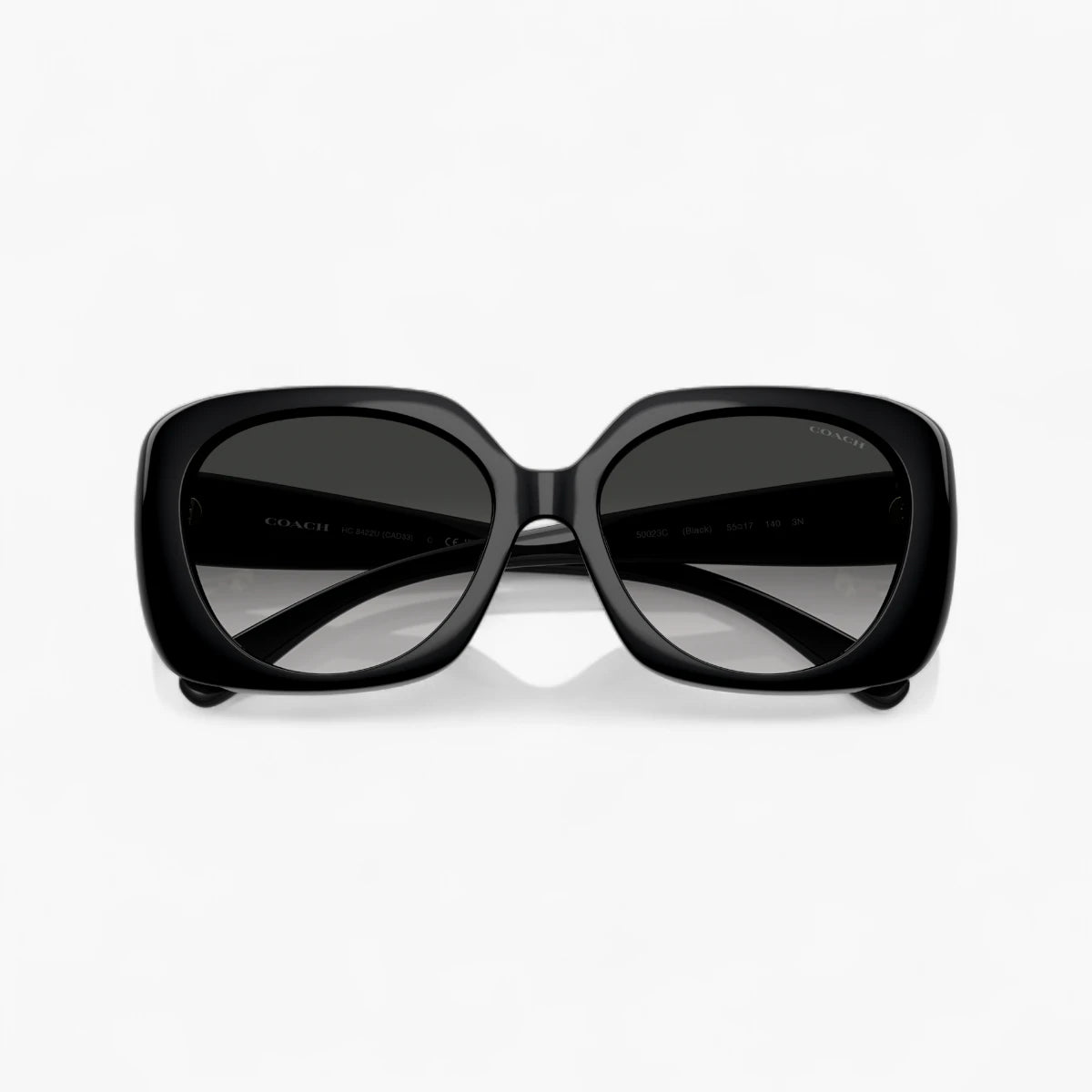 Coach Maxi Sculpted C Oversized Square Sunglasses | LEVISONS