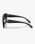 Coach Maxi Sculpted C Oversized Square Sunglasses | LEVISONS