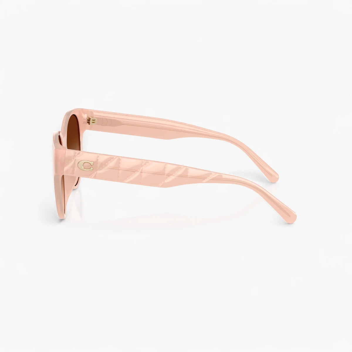 Coach Quilted Round Cat Eye Sunglasses | LEVISONS