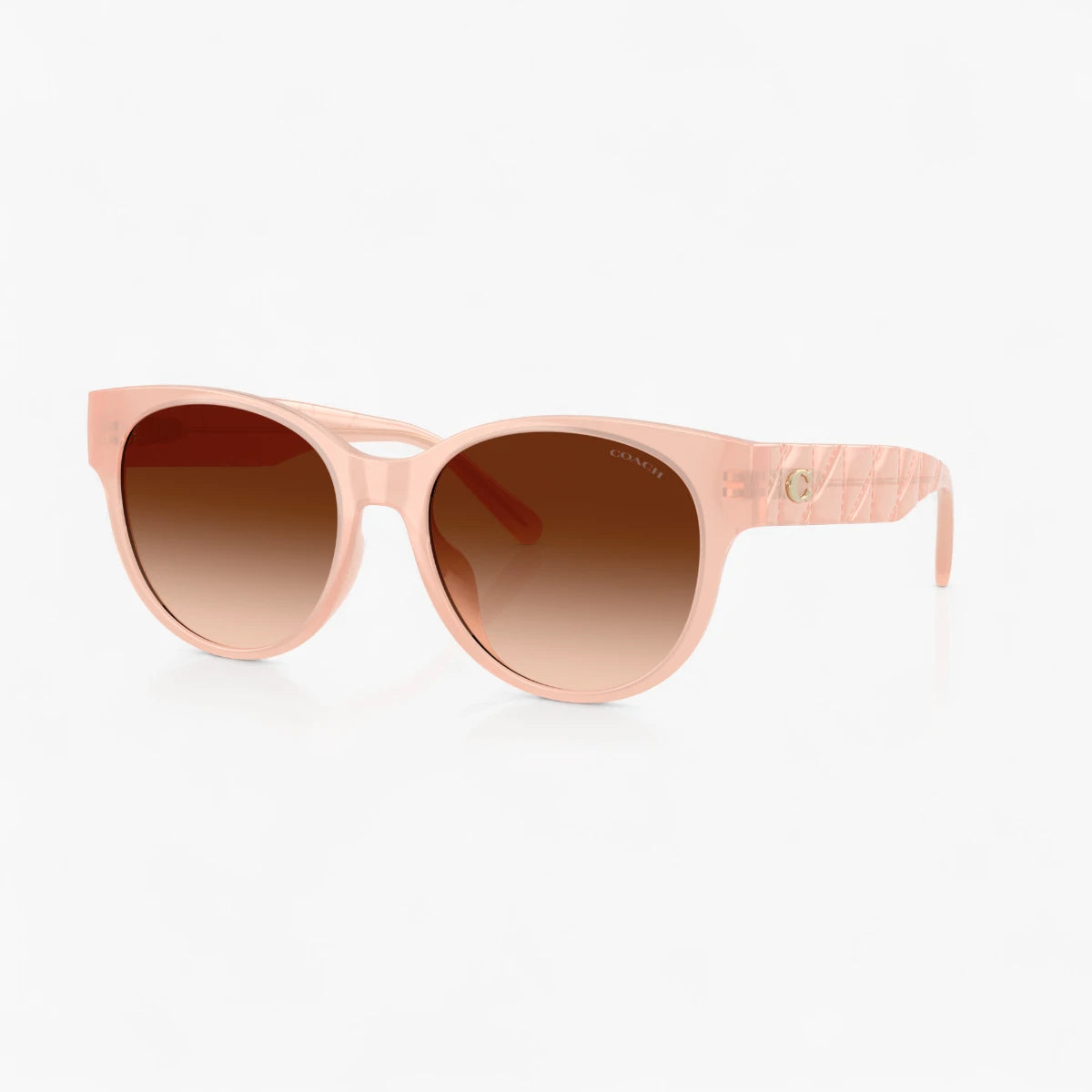 Coach Quilted Round Cat Eye Sunglasses | LEVISONS
