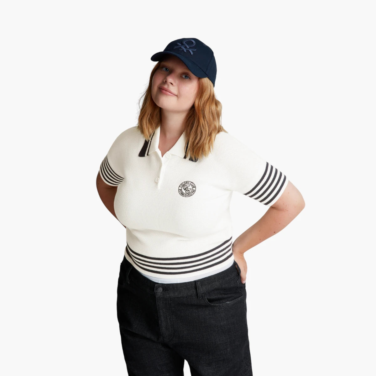 United Colors Of Benetton Woman Sweater With Collar | LEVISONS