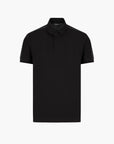 Emporio Armani Regular Fit Cotton Polo T-Shirt With Logo Tape | LEVISONS