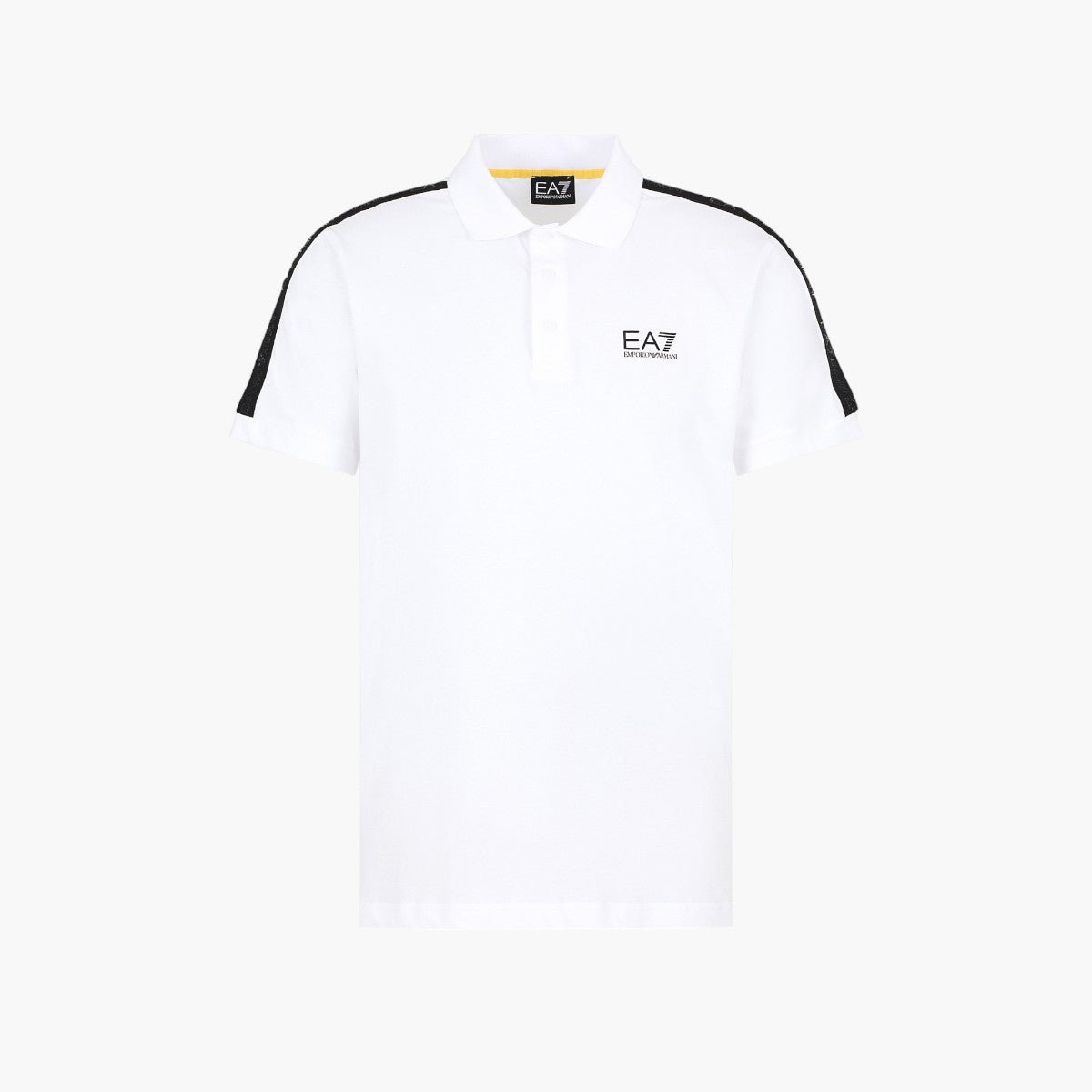 Ea7 Cotton Polo Shirt With Logo Tape | LEVISONS
