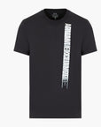 Armani Exchange Cotton T-Shirt With Vertical Branding | LEVISONS