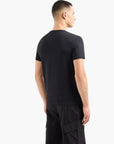 Armani Exchange Cotton T-Shirt With Vertical Branding | LEVISONS