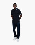 BOSS Green Paddy Polo Shirt In Cotton Pique With Logo Undercollar | LEVISONS