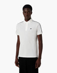 Emporio Armani Regular Fit Cotton Piqué Polo Shirt With Embroidered Logo | LEVISONS