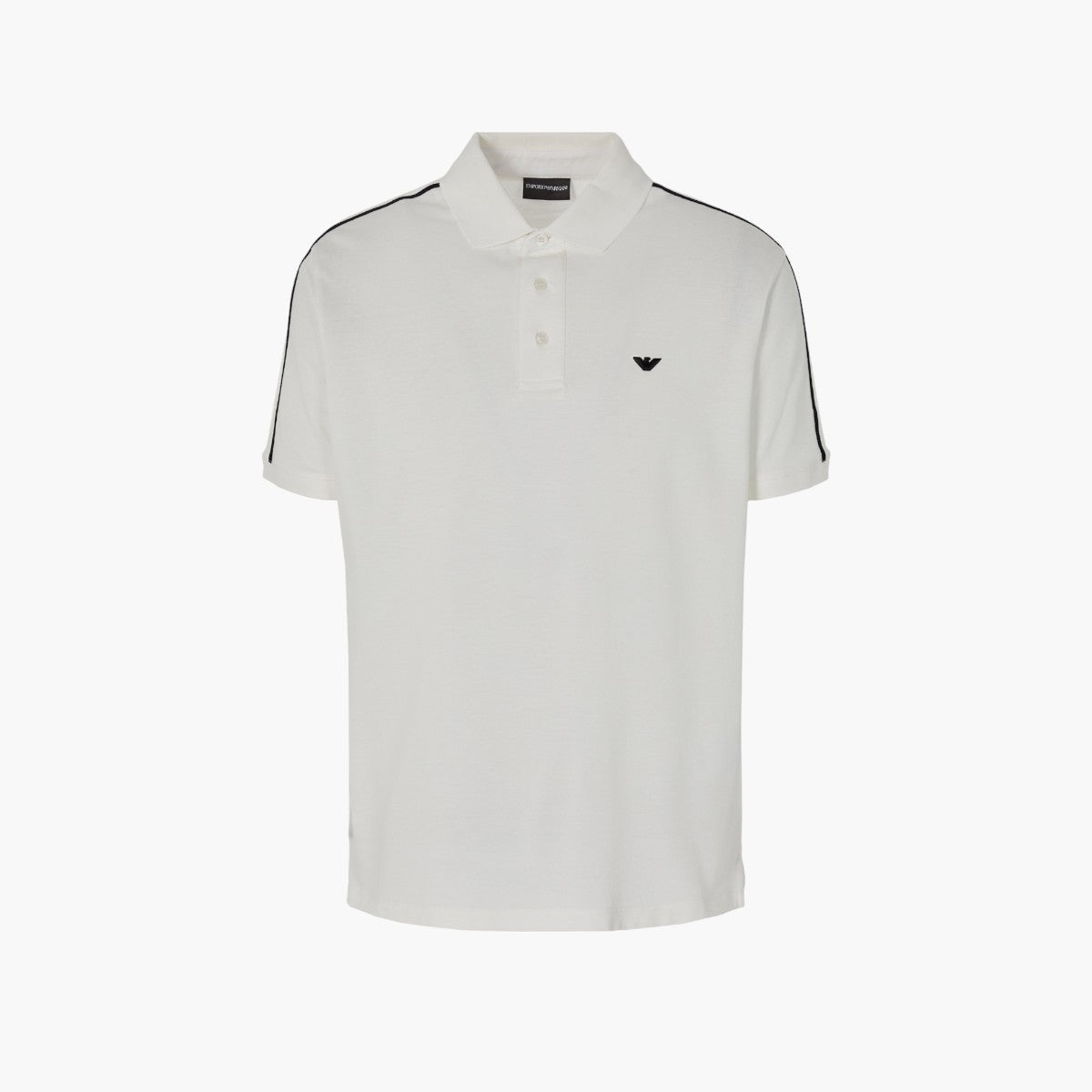 Emporio Armani Regular Fit Cotton Piqué Polo Shirt With Embroidered Logo | LEVISONS