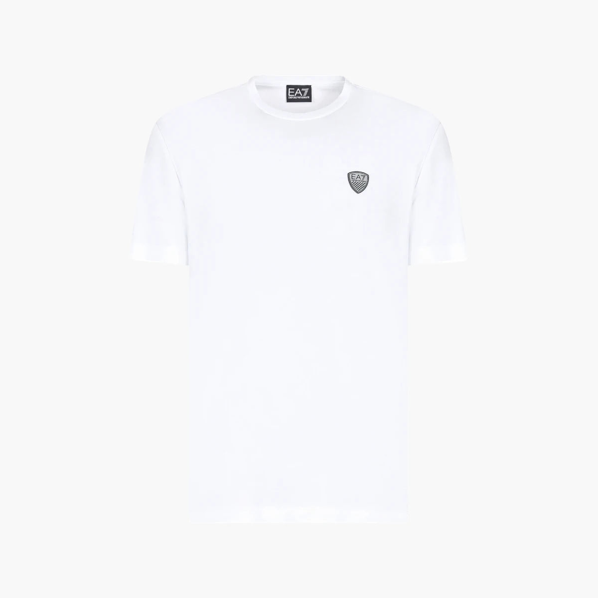 EA7 Slim Fit Premium Shield Crewneck T-Shirt | LEVISONS