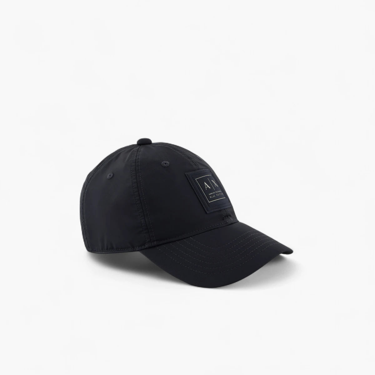Armani Exchange Blue Edition Baseball Cap With Logo Patch And Adjustable Back Closure | LEVISONS