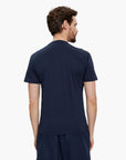 EA7 Lux Identity Cotton Crewneck T-Shirt | LEVISONS