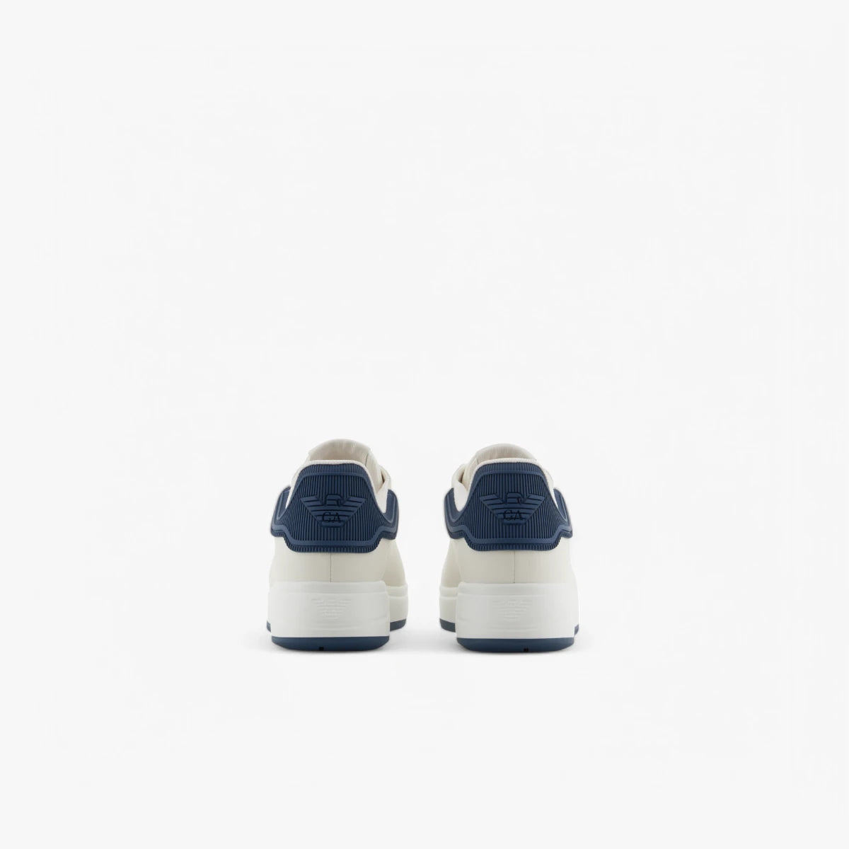 Emporio Armani Soft Leather Sneakers | LEVISONS