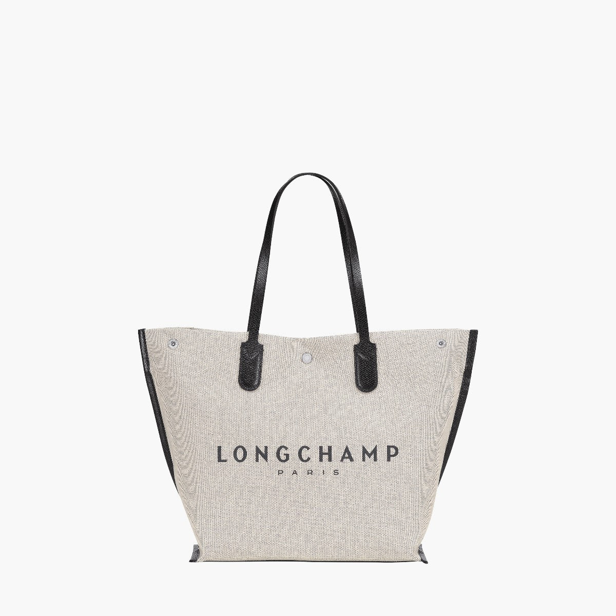 Longchamp Essential Toile Shoulder Bag Ecru | LEVISONS