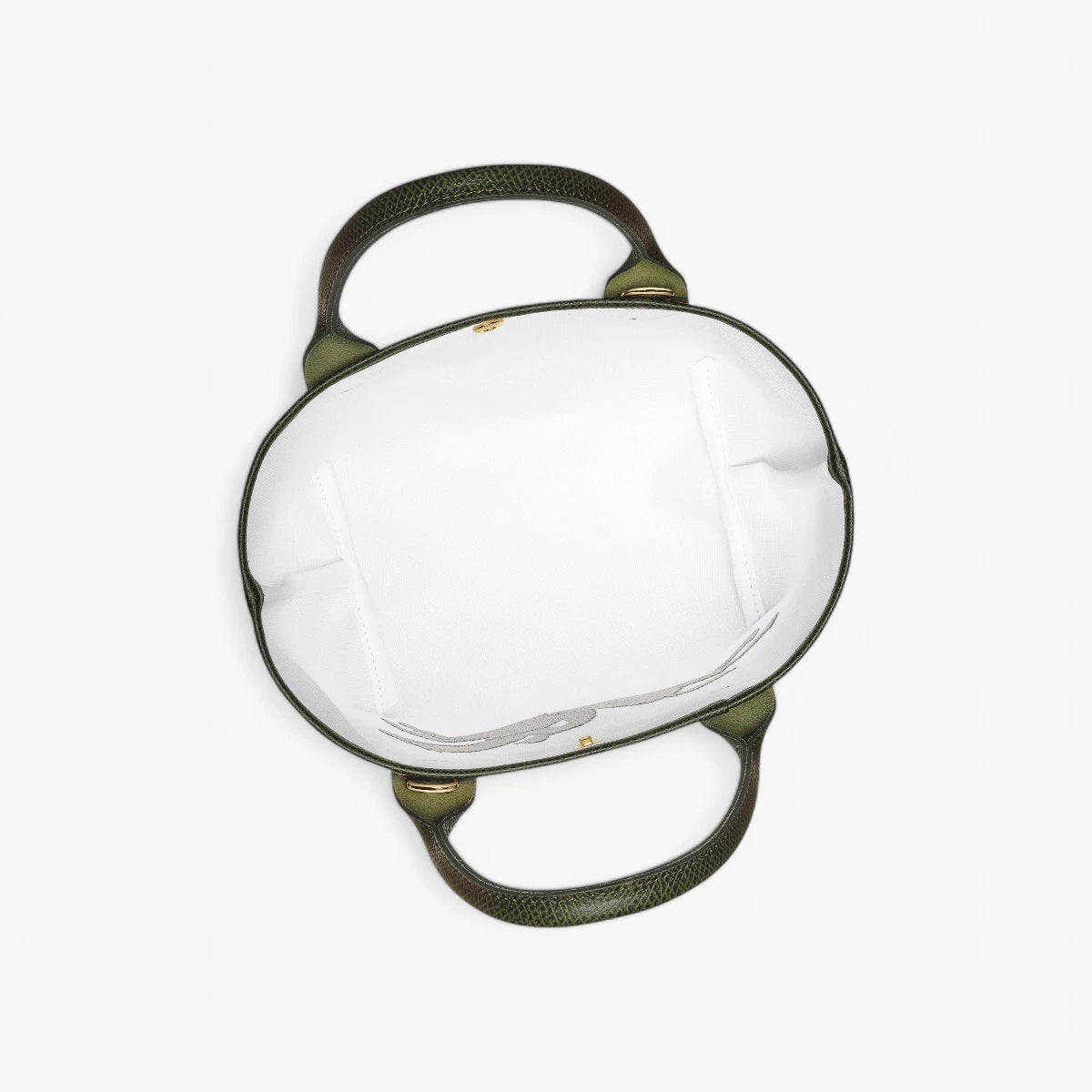 Longchamp Le Panier Pliage Top Handle Bag Khaki | LEVISONS