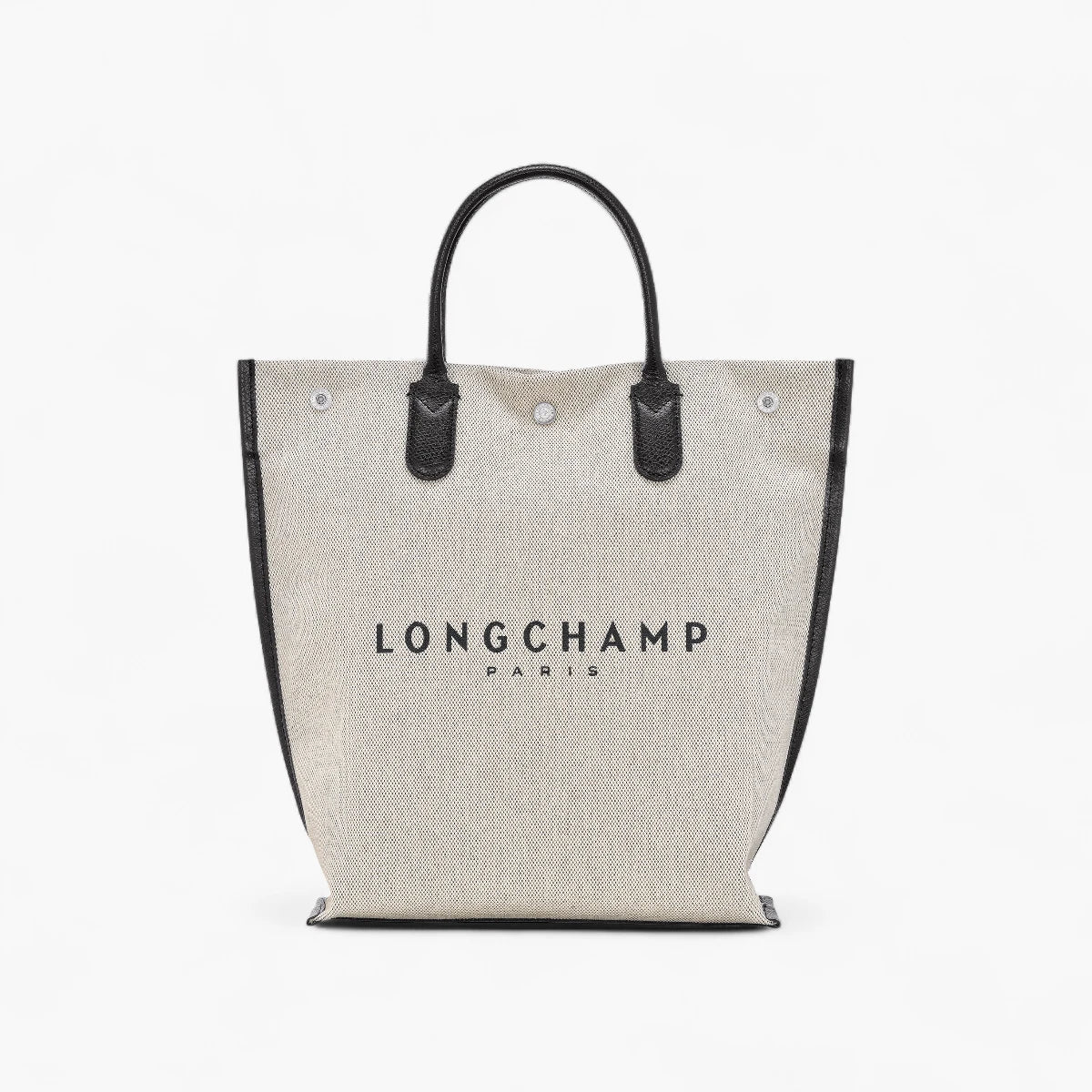Longchamp Essential Toile Top Handle Bag Ecru | LEVISONS