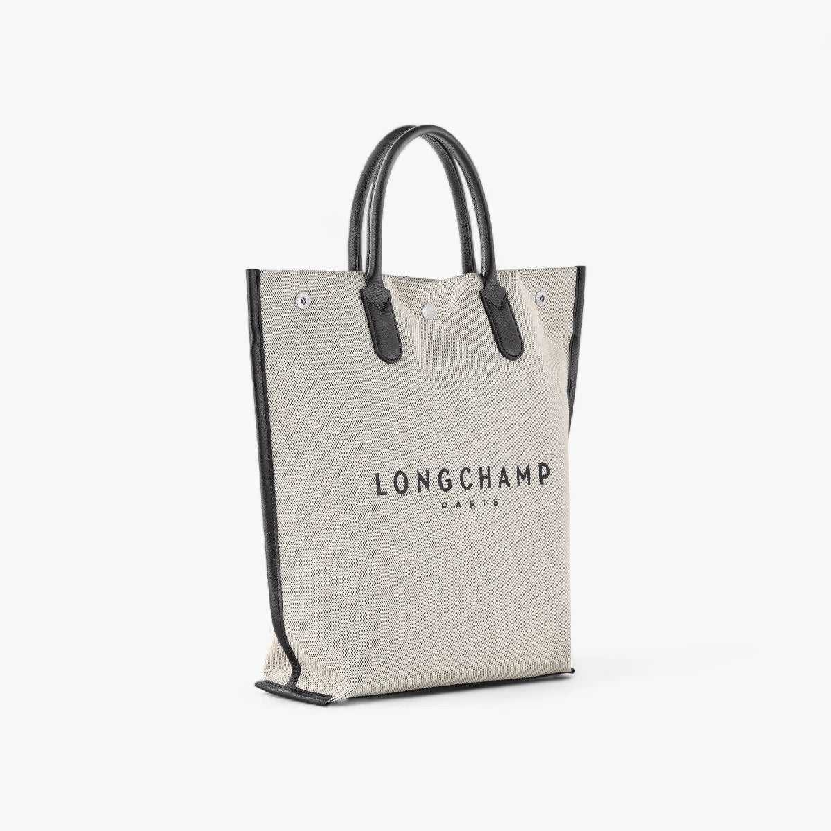 Longchamp Essential Toile Top Handle Bag Ecru | LEVISONS