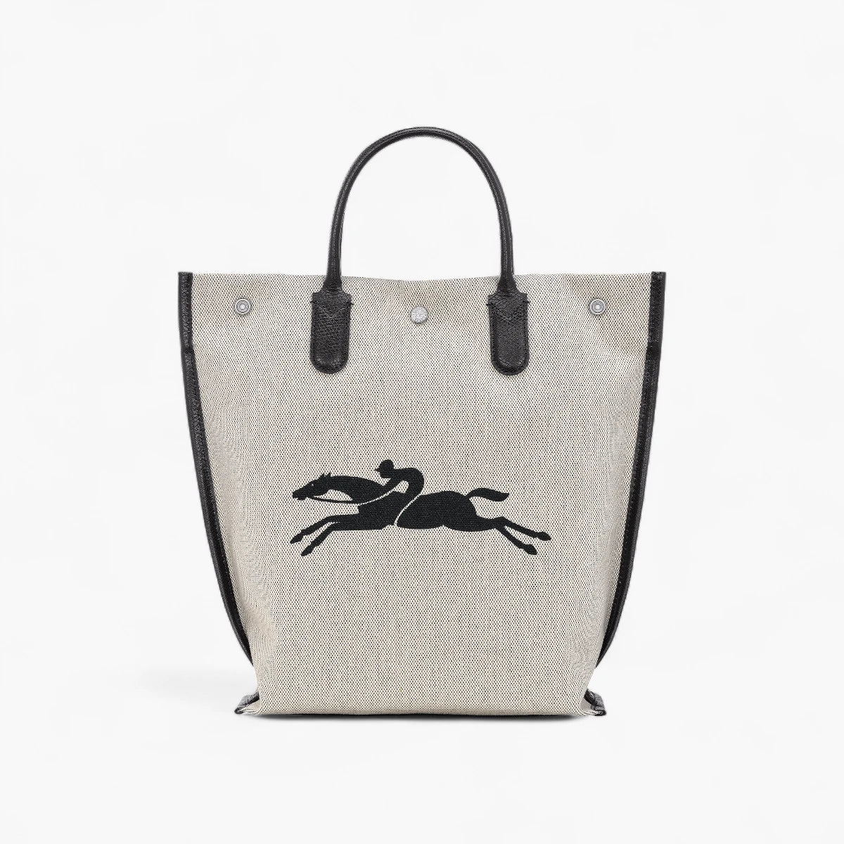 Longchamp Essential Toile Top Handle Bag Ecru | LEVISONS