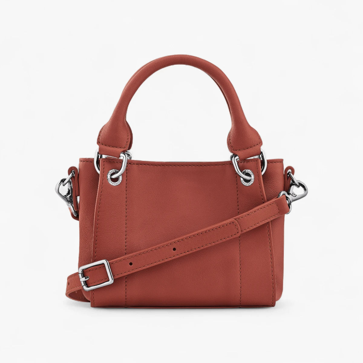 Longchamp Longchamp 3D Light Top Handle Bag Chestnut | LEVISONS