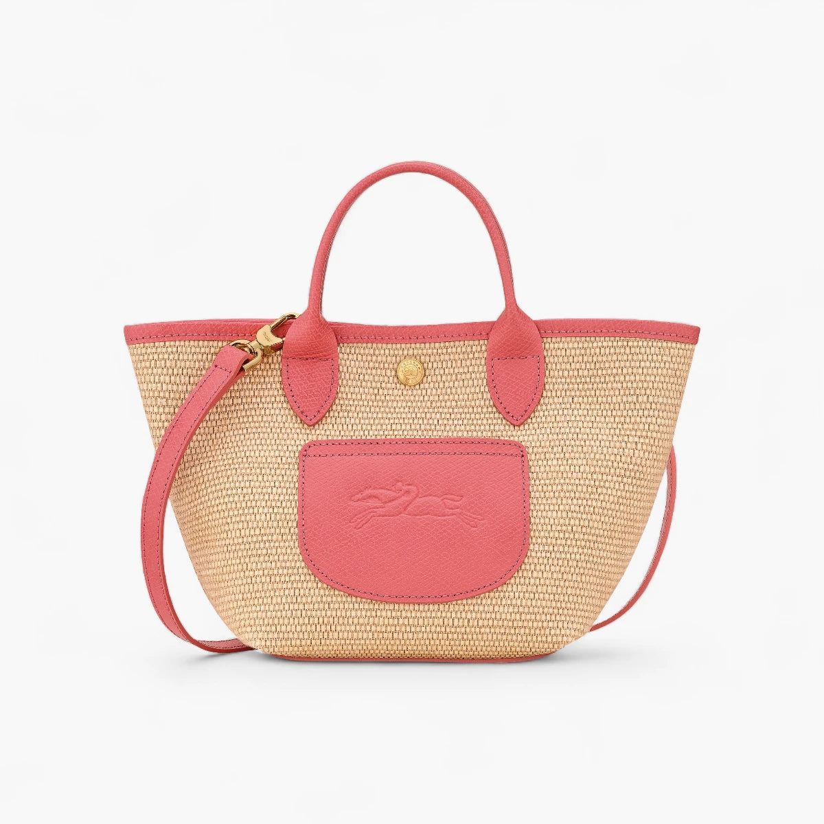Longchamp Le Panier Pliage Cross Body Bag Blush | LEVISONS