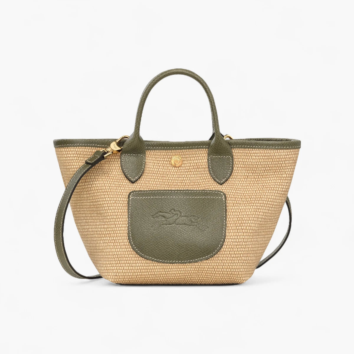 Longchamp Le Panier Pliage Cross Body Bag Artichoke | LEVISONS
